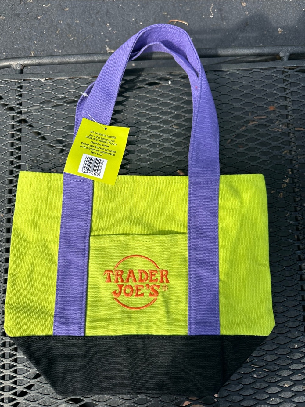 Trader Joe’s Trick-or-Treat bag, 2026, NWT